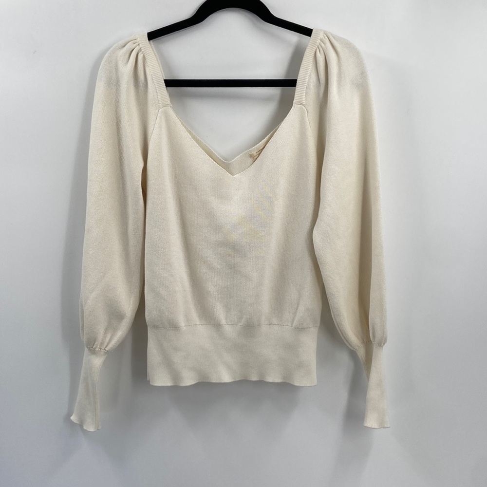 Anthropologie Cream Blouse